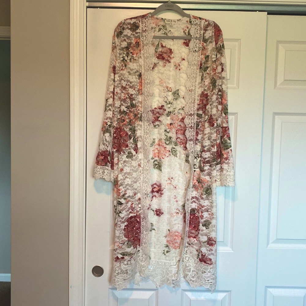 Lace cardigan
